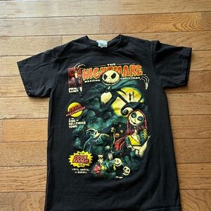 Adult Black “Nightmare Before Christmas” Shirt